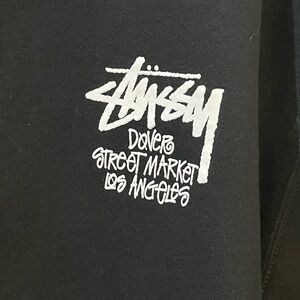 Stussy Black Crewneck with White Logo